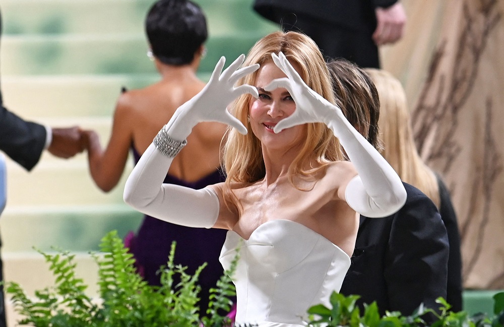 US-Australian actress Nicole Kidman